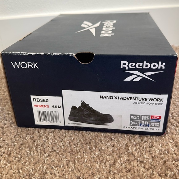 Reebok Nano X1 Adventure Work Sneakers - Black - Picture 9 of 11